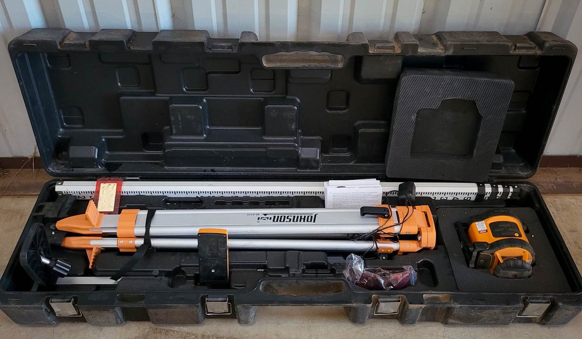 Johnson Level and Tool Laser Level Kit with Tripod and Case