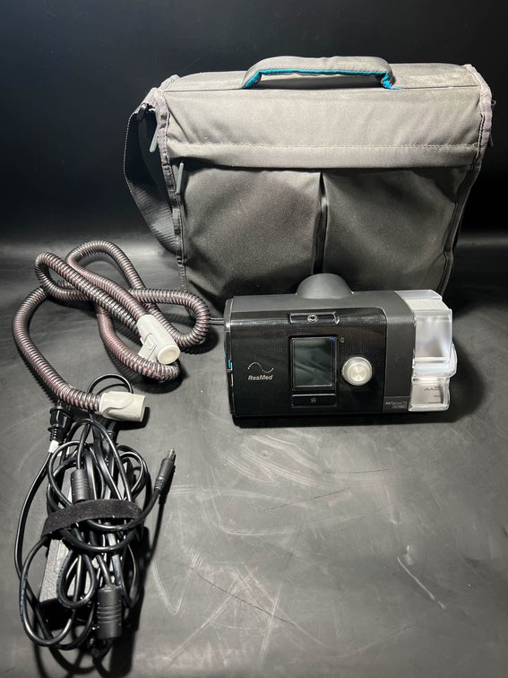 ResMed AirSense 10 Autoset CPAP Machine with Travel Bag and Accessories