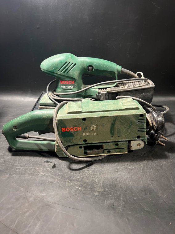 Bosch PBS 80 and PSS 250 A Sanders
