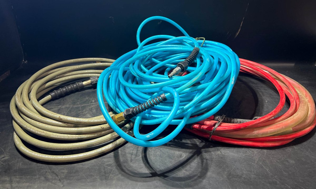 Industrial Hoses in Assorted Colors and Specifications