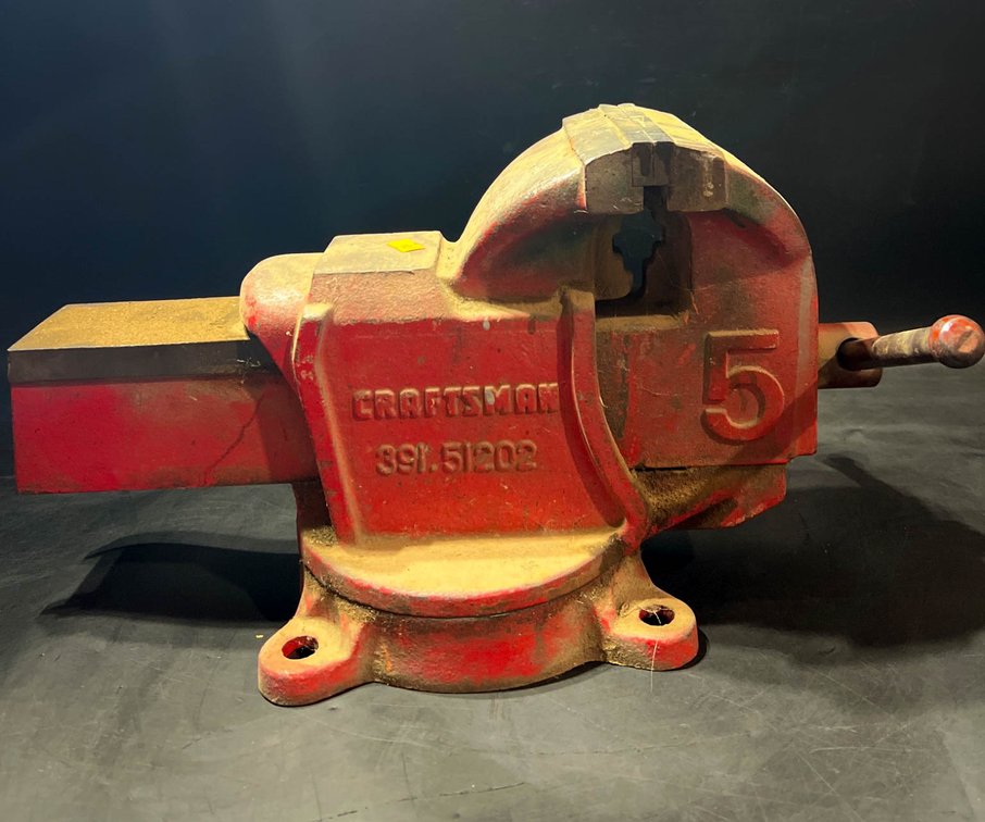 Craftsman 5-Inch Bench Vise with Swivel Base