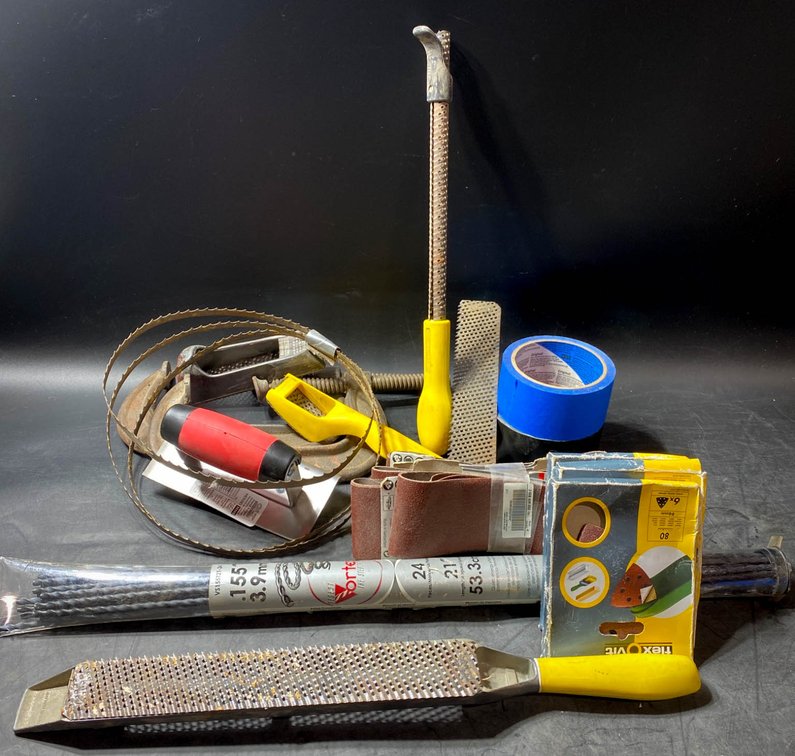 Carpentry and Hand Tools Including Stanley Surform 21-295
