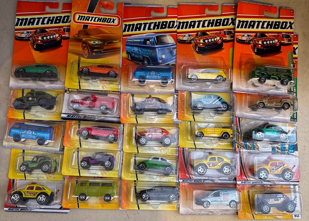 20 Matchbox Cars in Original Packaging