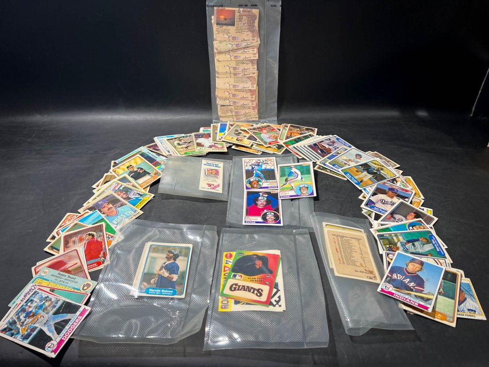 Baseball and Collectible Trading Cards Including 1983 Topps