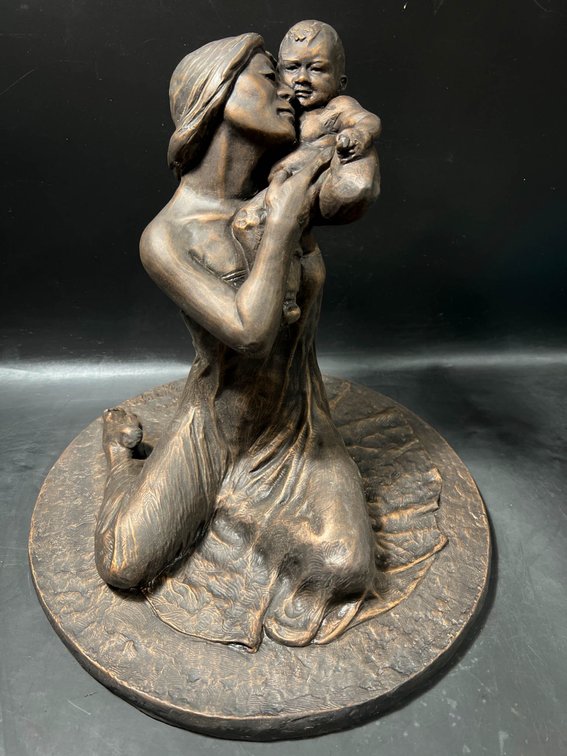 Terrance Patterson Signed Limited Edition Iron Sculpture, 1983