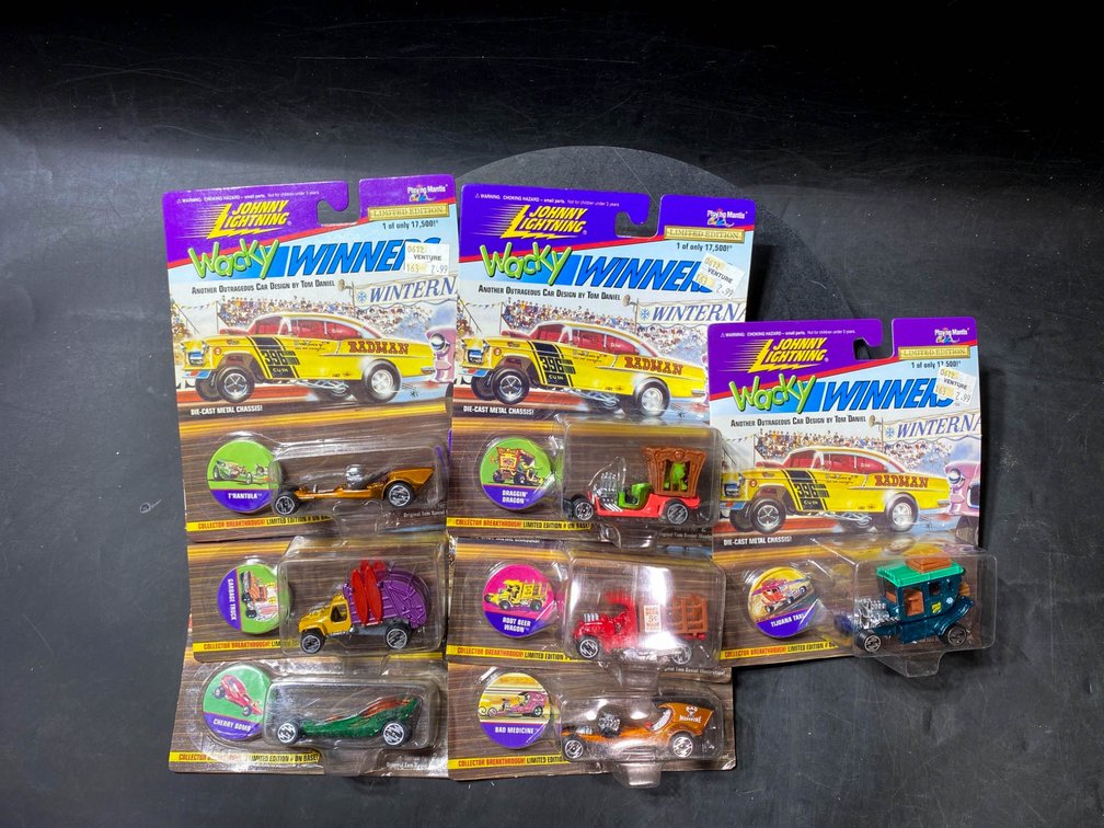 Six Limited Edition Hot Wheels by Tom Daniel