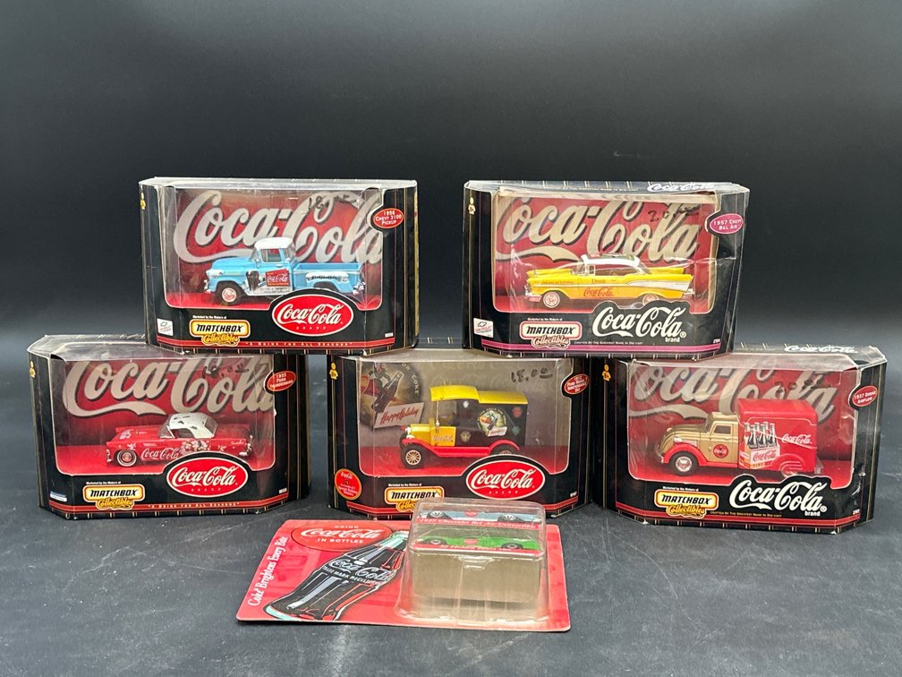Matchbox Collectibles Coca-Cola cars and trucks 