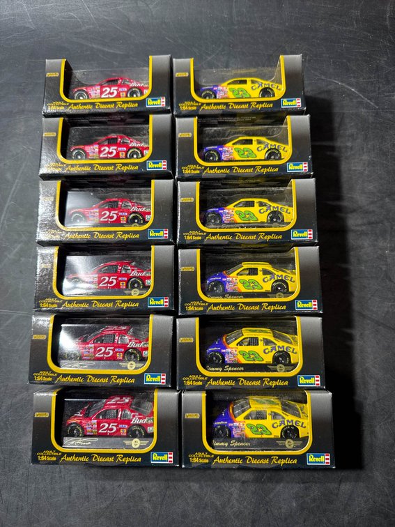 Revell Authentic Diecast Replica NASCAR Cars in Original Packaging
