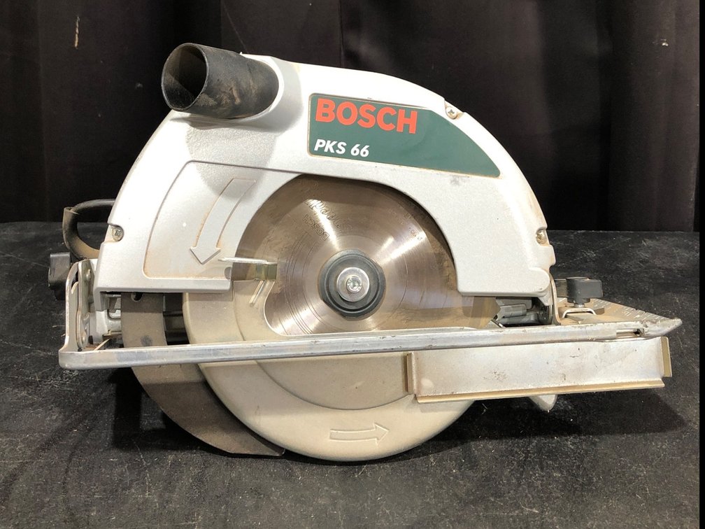 Bosch PKS 66 Circular Saw with Adjustable Guide