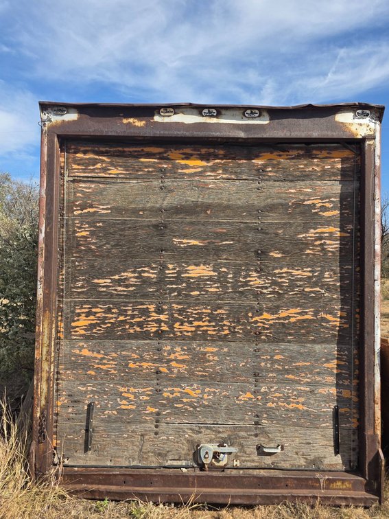 Metal Boxcar Body, 310" Long