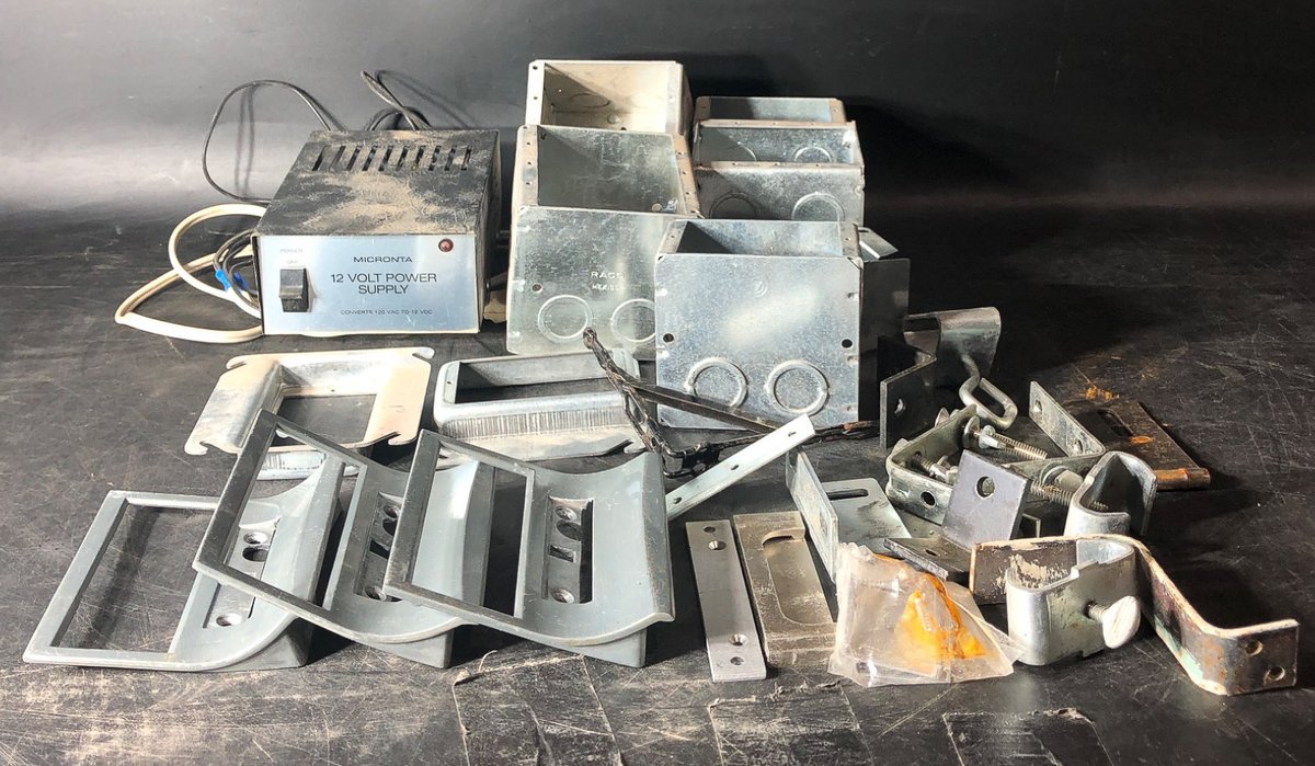 Electrical Boxes, Fittings, and 12V Power Supply