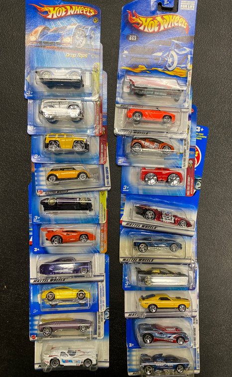 20 Hot Wheels First Edition Cars in Original Packaging