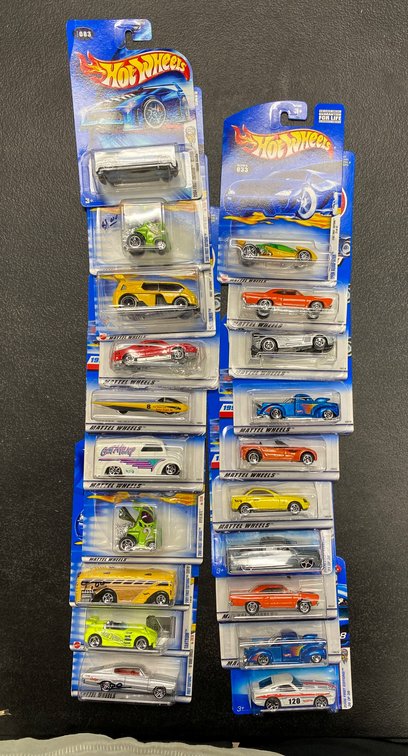 20 Hot Wheels First Edition Cars in Original Packaging