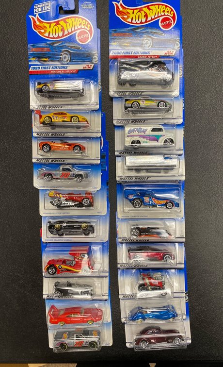 Hot Wheels 20 First Editions Factory Sealed Die-Cast Cars