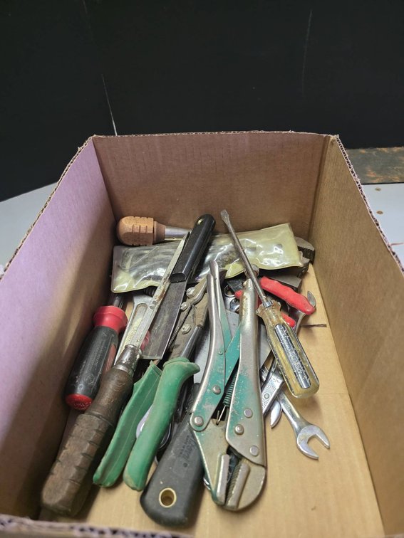 Hand Tools Including Wrenches, Pliers, and Screwdrivers