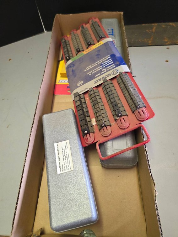Tools Including Torque Wrench, Screwdriver Set, and More