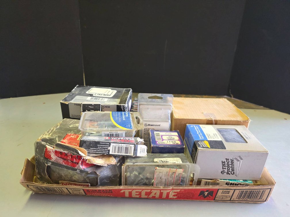 Screws, Anchors, and Hardware Items