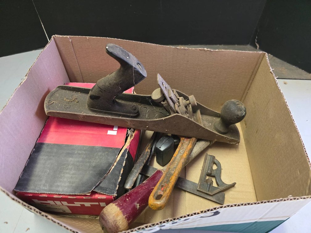 Hand Tools and Hardware Box Lot