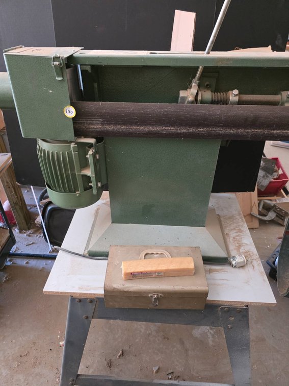 Grizzly Horizontal Edge Belt Sander with Accessories