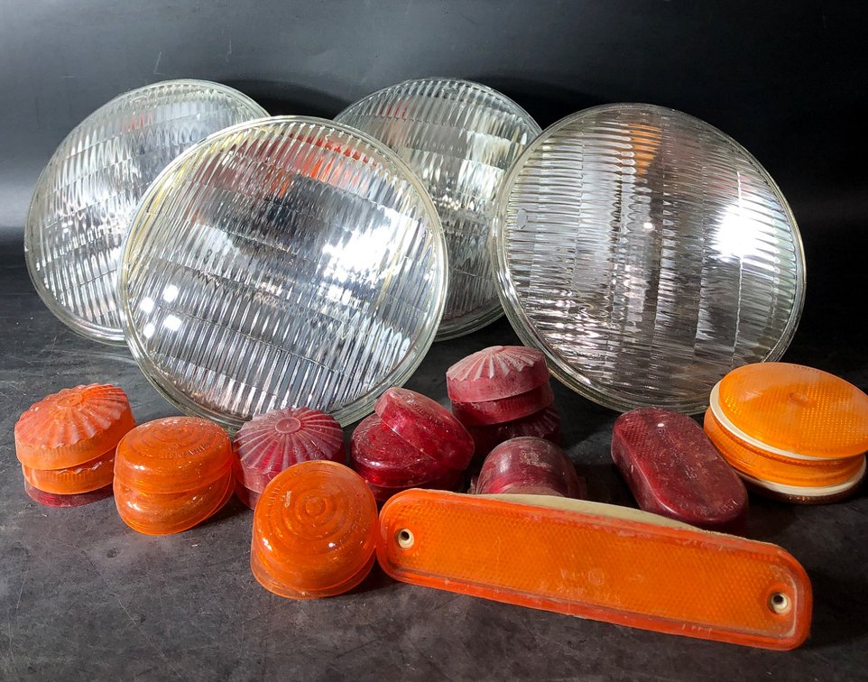 Automotive Glass and Plastic Lens Covers, Including Sylvania Light