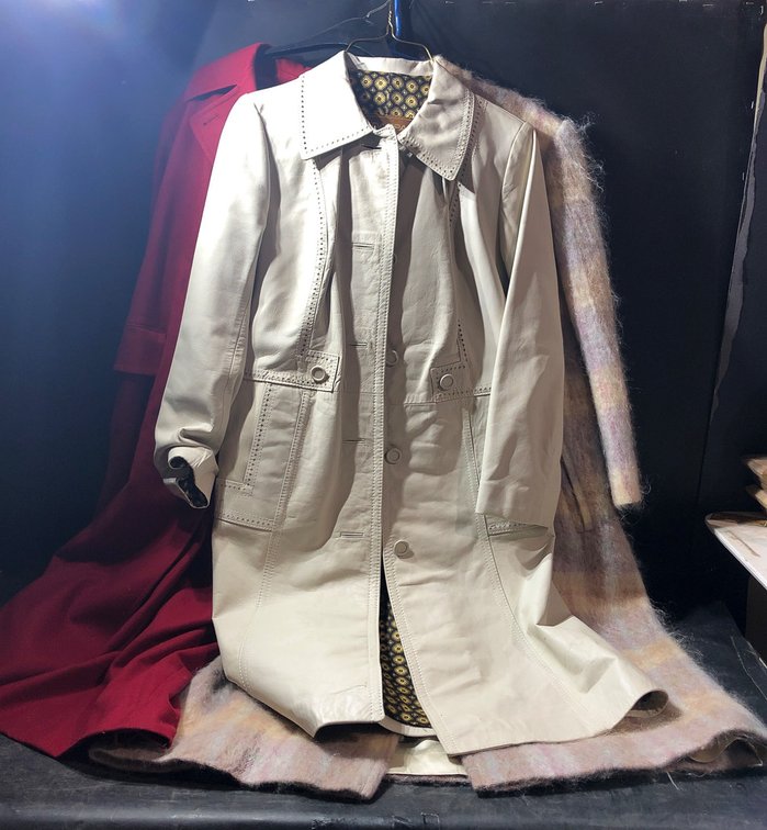 Three Women’s Coats by Various Makers, Including Pendleton and Ledaspain