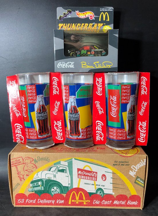 McDonald’s and Coca-Cola Promotional Collectibles Lot