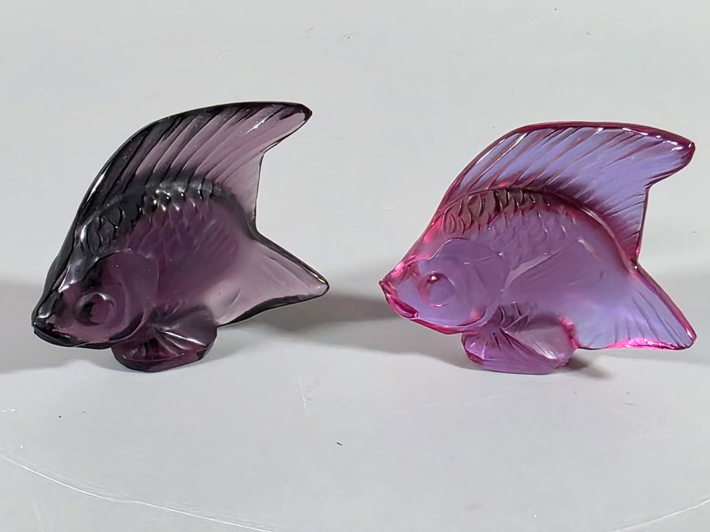 LALIQUE GLASS FISH