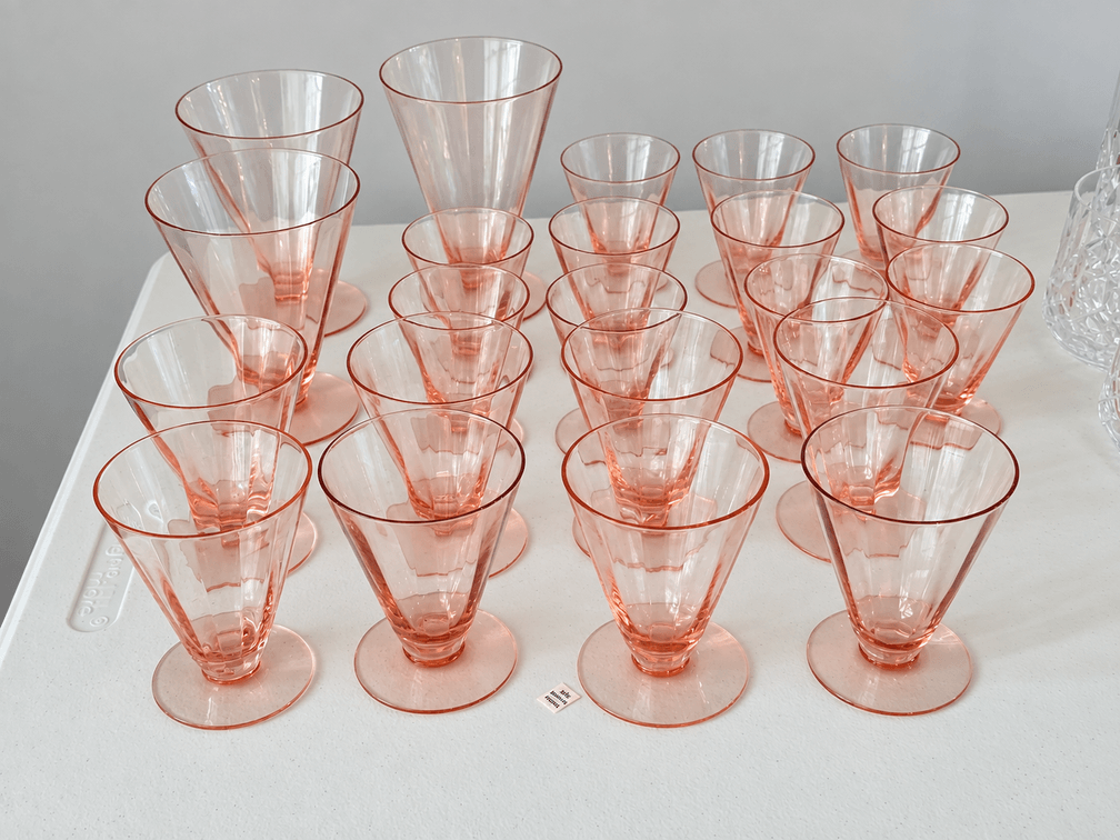 TIFFIN FRANCISCAN TUMBLERS