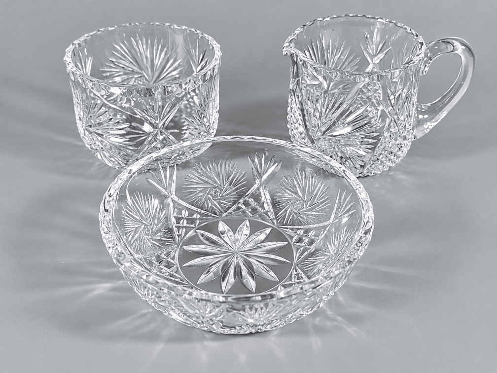 SIGNED CUT CRYSTAL