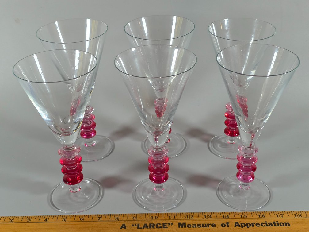 PIER 1 MARTINI GLASSES