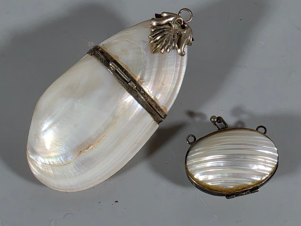 MOTHER of PEARL CONTAINERS