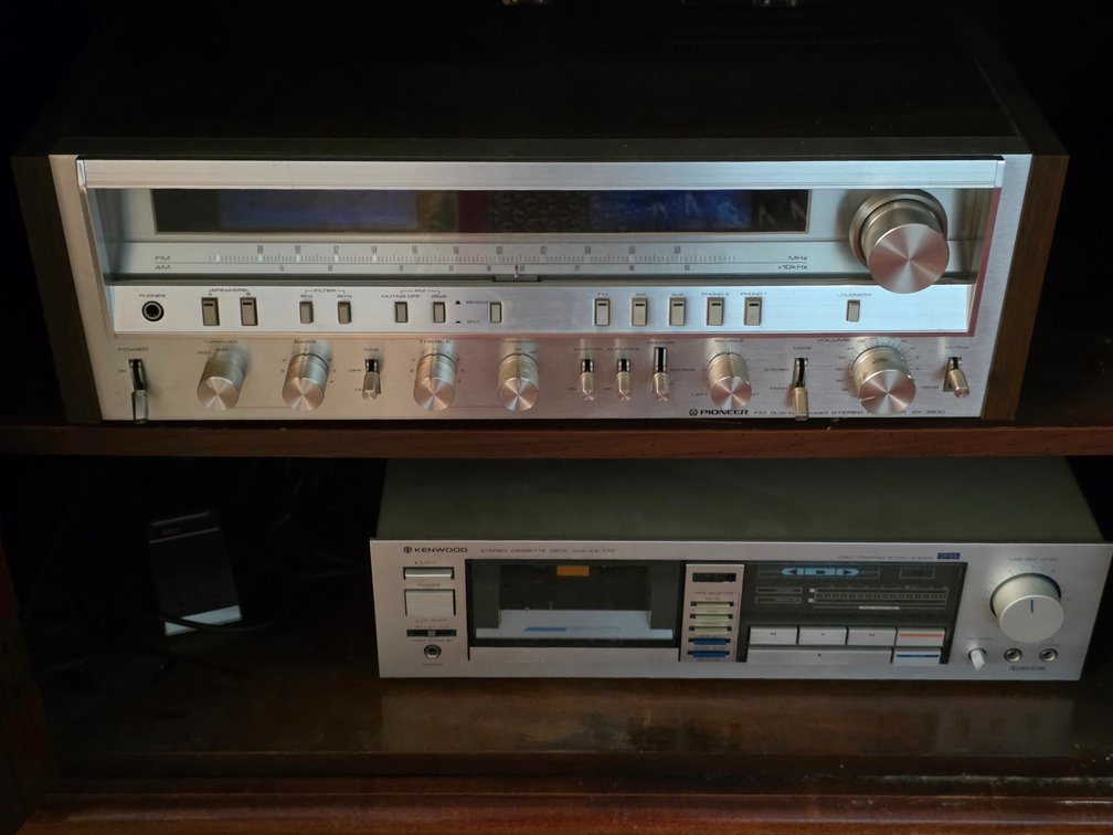 STEREO, CASSETTE, TURN TABLE