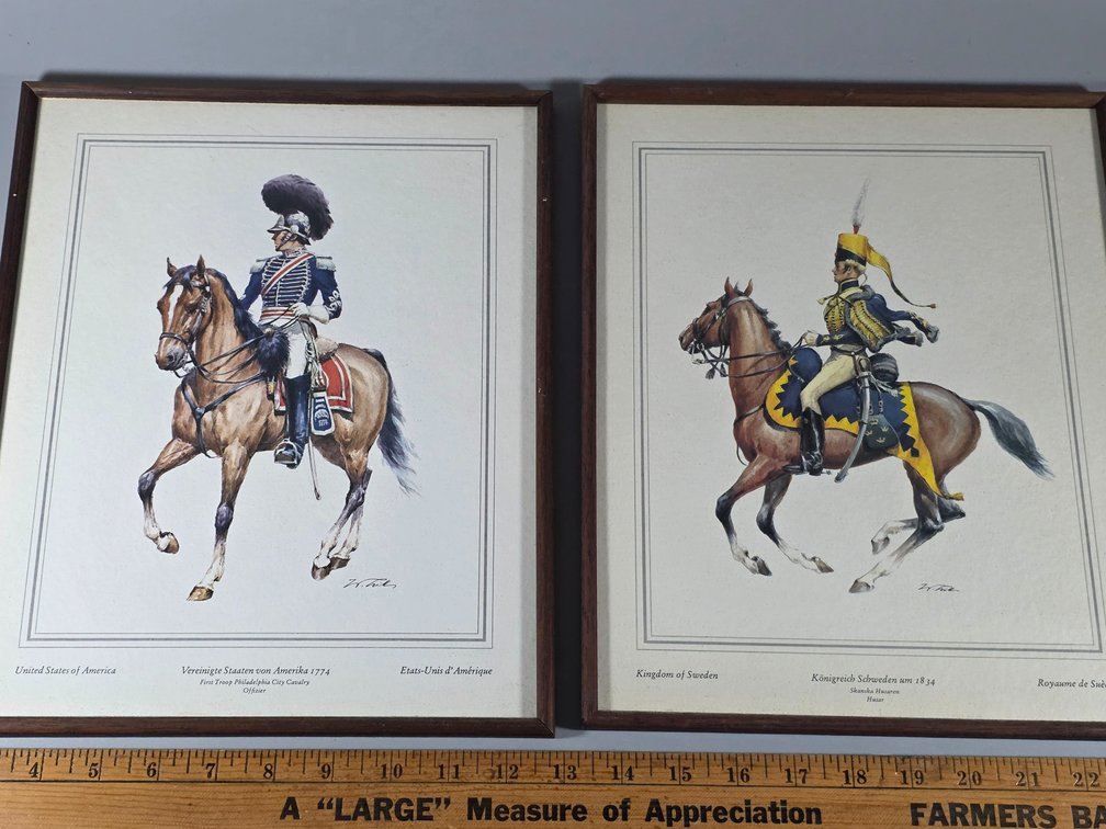 MILITARY OFFICER PRINTS