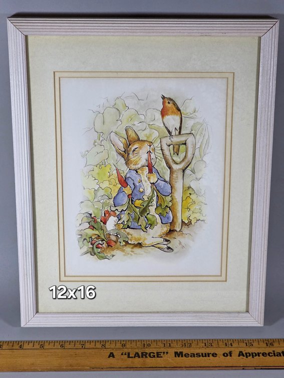 PETER RABBIT FRAMED PRINT