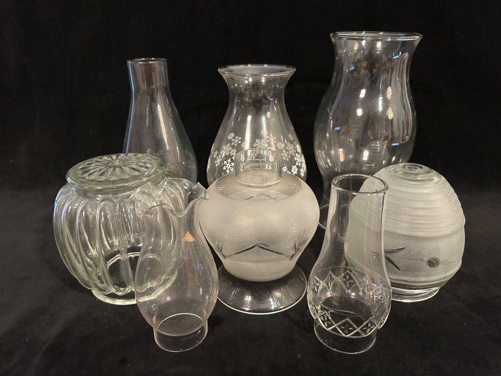 GLASS LAMP SHADES