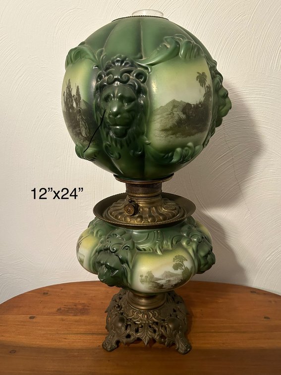 GWTW PARLOR LAMP
