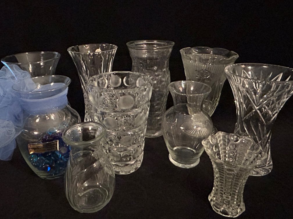 GLASS VASES