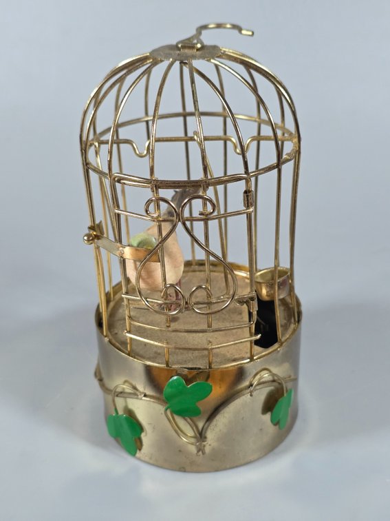 BIRDCAGE MUSIC BOX