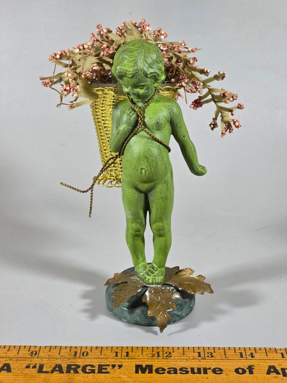 PETITES CHOSES CHILD CHERUB BRONZE