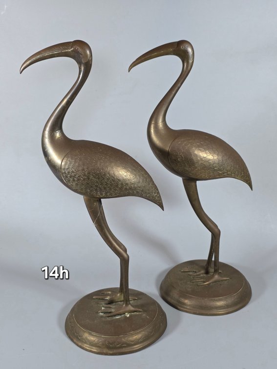BRASS CRANES
