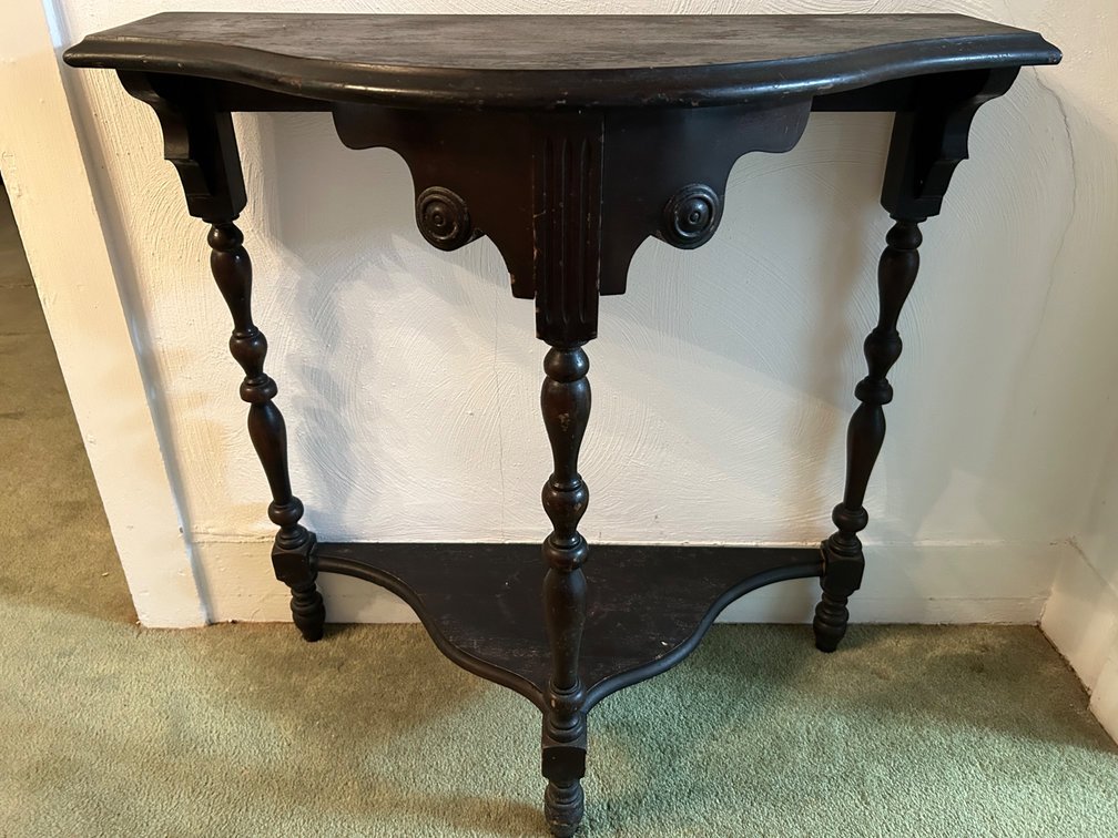 DEMI-LUNE CONSOLE TABLE