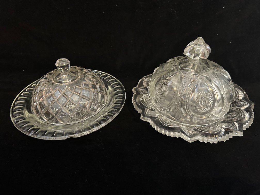 DOMED BUTTER DISHES