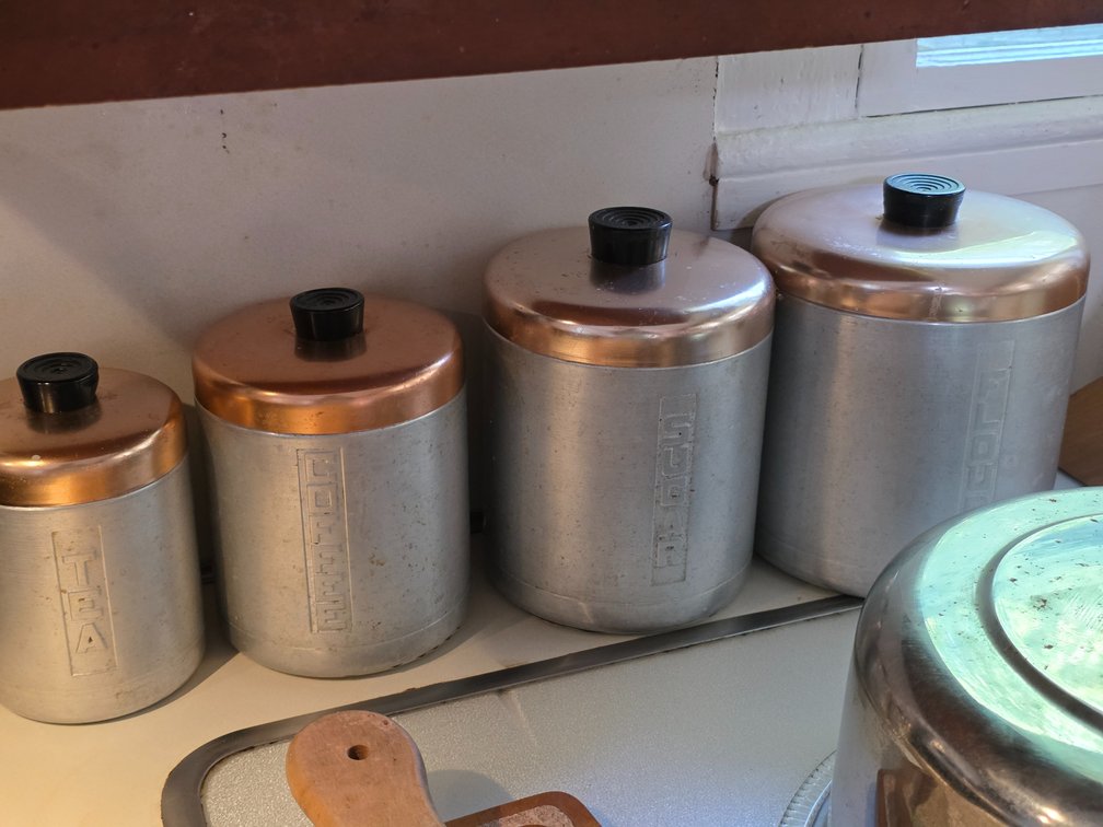 MCM KITCHEN CANISTERS