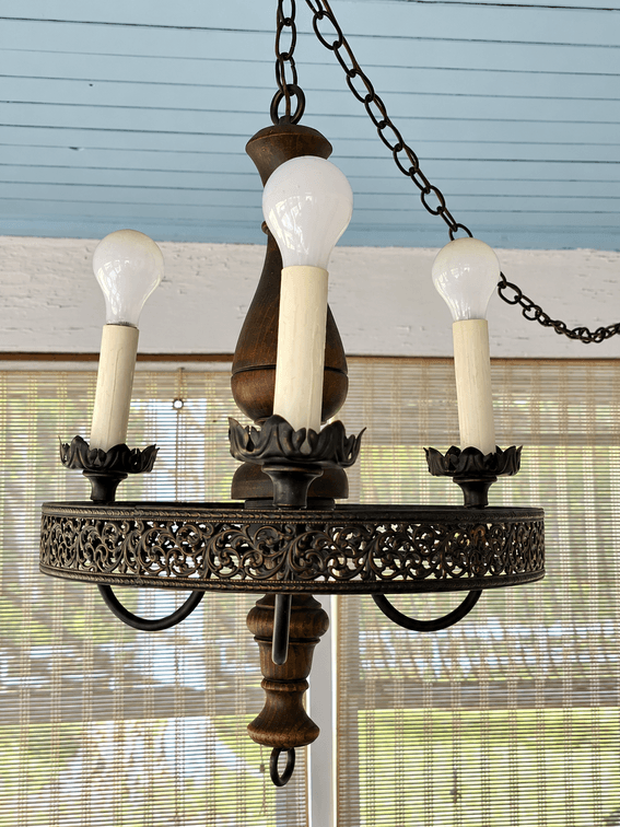 SPANISH REVIVAL CHANDELIER