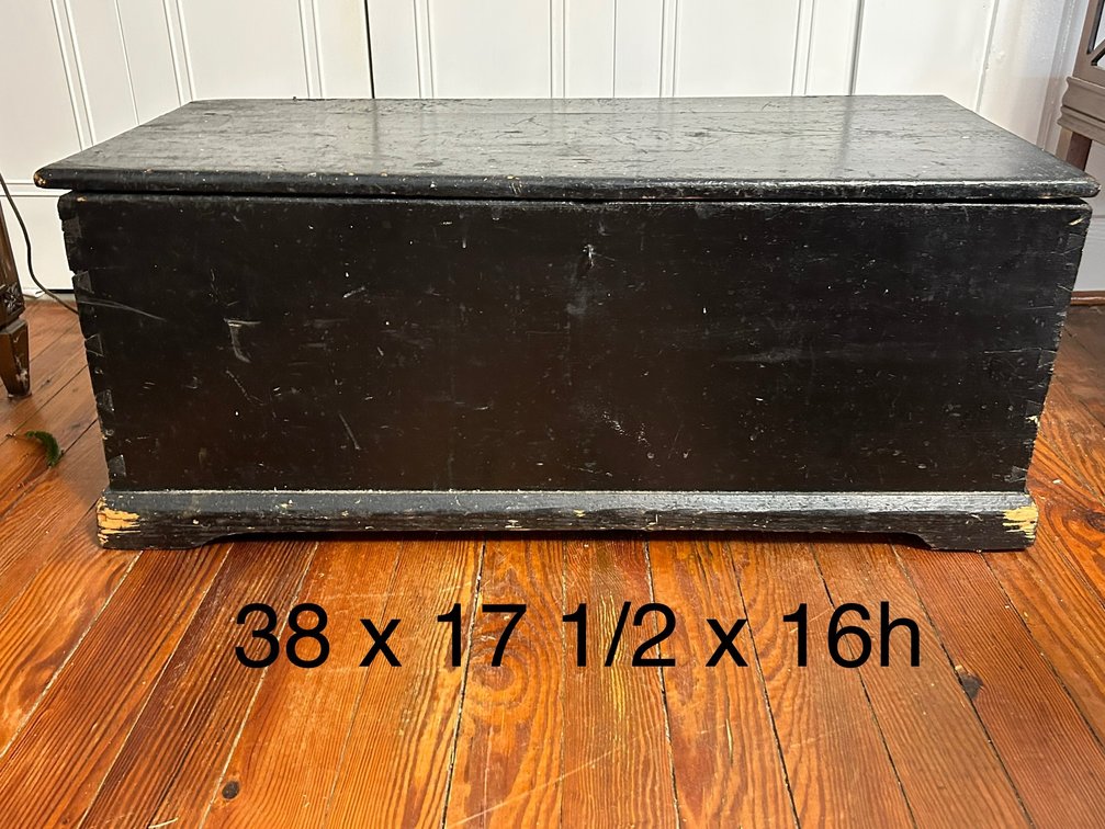 ANTIQUE BLANKET CHEST