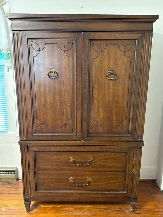 TUSCAN-STYLE ARMOIRE