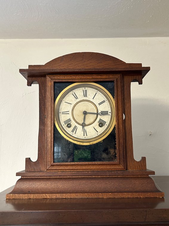 E. INGRAHAM MANTEL CLOCK