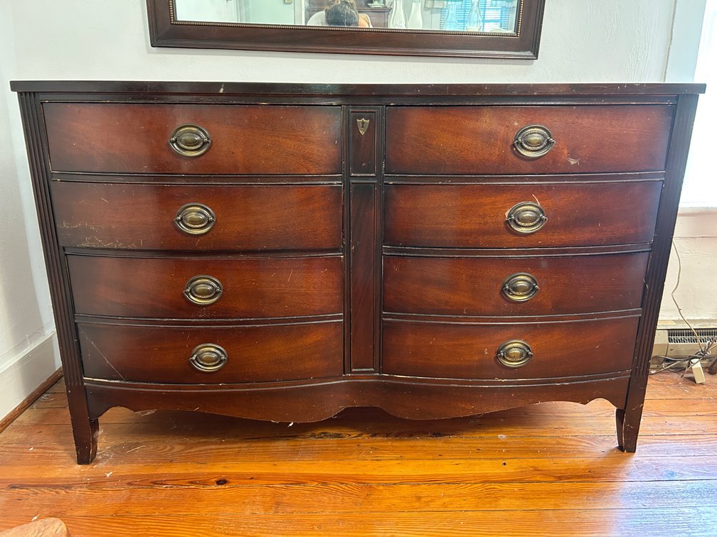 MAHOGANY DRESSER