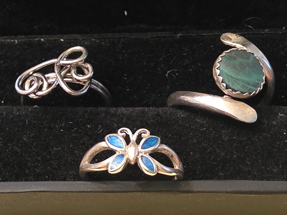 STERLING SILVER RINGS