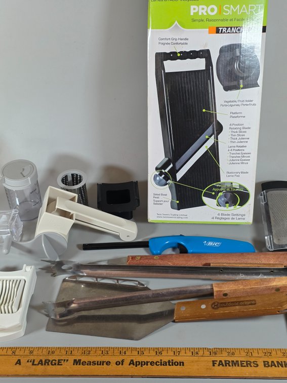 PAMPERED CHEF, GRILLING UTENSILS